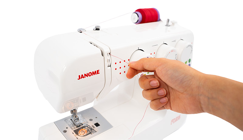 Janome FD216 Threading path